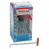 Duotec Plasterboard Fixings (Pk20), External Length 70 mm, Nylon (Polyamide),