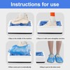 Automatic Shoe Cover Dispenser Machine with 200 Pcs Disposable Non-Slip