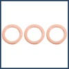 INFINAUTO 2 Set M10x1.25 Metric Thread Double Banjo Bolt Brake