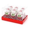 Dekohelden24 Set of 6 Snowman in Bucket, Dimensions of Each