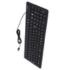 Keyboard 108 Key Spanish USB Wired Portable Foldable Quiet Waterproof