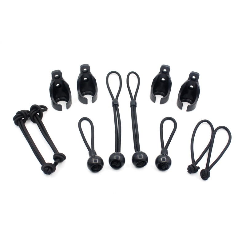 Blinds & Shades Bungee Tie Down Conversion Kit of Exterior