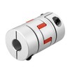 sourcing map Shaft Coupling 15mm to 15mm Bore L66xD40 Flexible