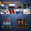 Nilight 2 Gang Rocker Switch Panel with PD Type C