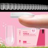 Beetles Tipex Instant Apex Nail Extension Tips Kit Almond/Coffin/Square/Oval/Stiletto/Squaoval Shape
