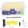 CHILDWEET 1set Car Air Conditioner Leak Detector Kit Uv Flashlight