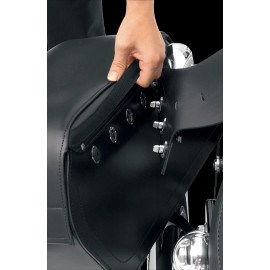 SADDLEMEN Cruis'n Slant Face Pouch Saddlebags - Large 3501-0384