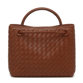 Faibiules Luxury Handwoven Handbag Crossbody Tote Bag for Women, Trendy Shoulder Bag, Versatile Fashion Accessory Brown