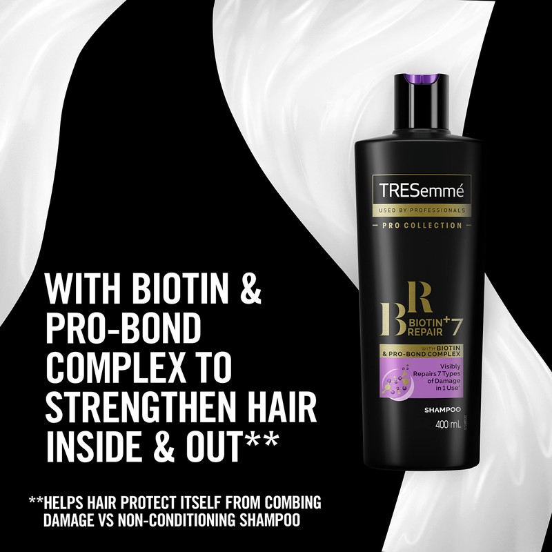 TRESemme TRESemmé Biotin Repair ProBond Complex Shampoo 13.5 oz, Multi,