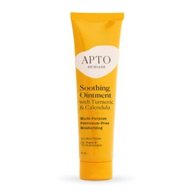 APTO Soothing Ointment w/Turmeric & Calendula: Ultra-Moisturizing Barrier Cream for Dry, Chapped Skin on Your Body, Face, or Lips, 3 oz.