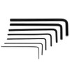 7pcs 0.7mm-3.0mm Hex Key Durable Alloy Steel Hex Key