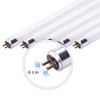 F54T5/865/HO Fluorescent Tube Light Bulb, 46 Inch, 54W, 6500K Daylight,