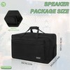 ITHWIU Speaker Carrying Bag with Thickened Sponge for Compact 10"