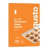 GUSTO [9 x 13 Inch - 200 Count] Pre-Cut Parchment