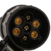 13 to 7 Pin Tow Bar Adapter Cable 12V Black