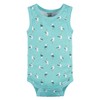 4-Pack Baby Boys Seas The Day Sleeveless Onesies® Bodysuits 3-6M