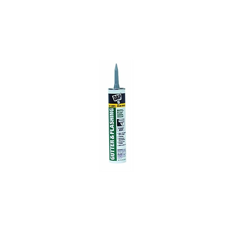 Dap 18188 12 Pack 10.1 oz. Butyl-Flex Gutter and Flashing