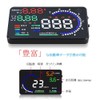 NikoMaku HUD Head-up Display A8 OBD2 Compatible, Large Screen, Colorful,