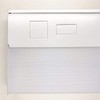 42" Under Cabinet Fluorescent Light Fixture White - UC-42-WT