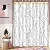 JZKaspar Decorative Shower Curtain Hooks,12PCS Butterfly Curtain Hooks Shower Ring,Rustproof