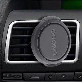 Ventilation Bracket for Ooono 2 Co-Driver No.2 Mount Clip for Ventilation Grille Holder No2 V2 (Black)