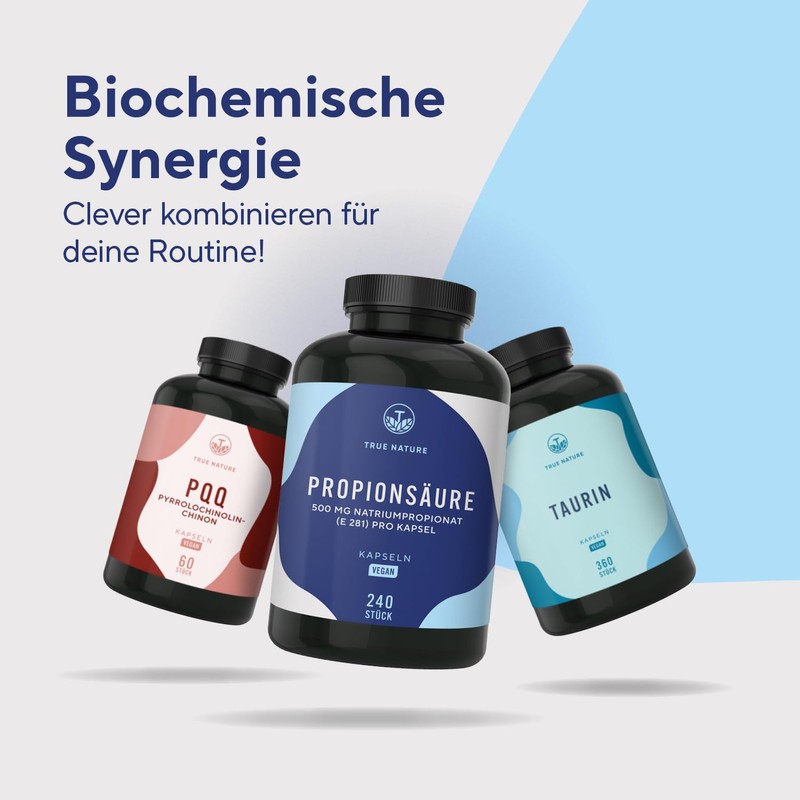 True Nature Propionic Acid - High Dose - 500 mg/day