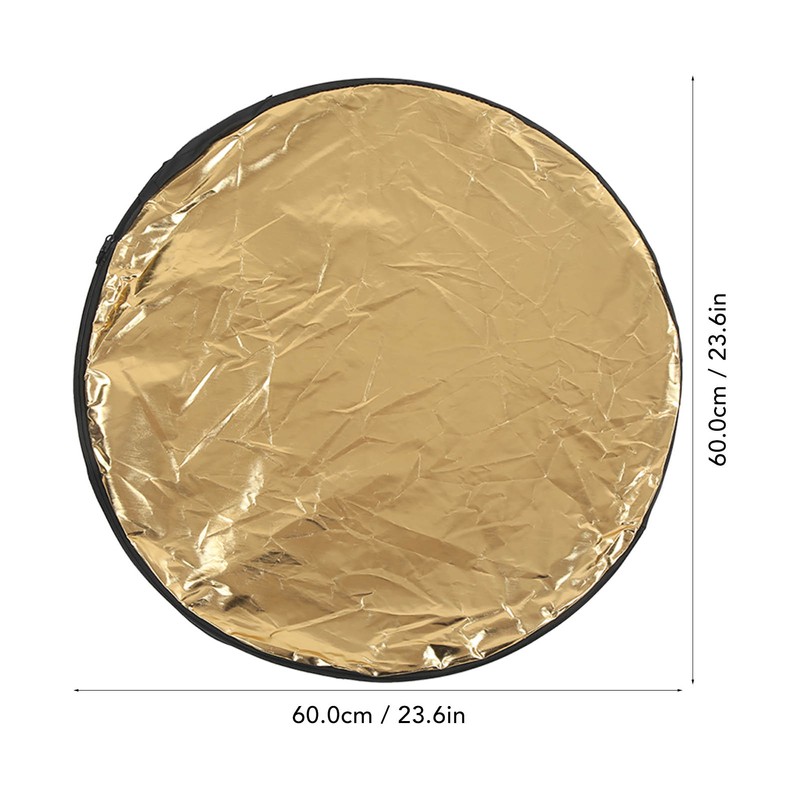 PULUZ 5 in 1 Light Reflectors with Translucent Silver Gold