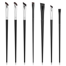YUXIANLB Set of 7 Eyeliner Eyebrow Brush, Angled Eyeliner Brush, Make Up Eyebrow Brush, Makeup Brush, Eyeshadow Brush Set, Applicator, Cosmetic Brush
