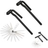 ROOOCYY Adjustment Wrench Thickness Gauge 3-Piece Set, Valve Clearance, Tapet,