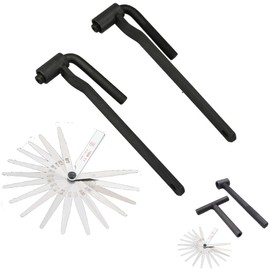 ROOOCYY Adjustment Wrench Thickness Gauge 3-Piece Set, Valve Clearance, Tapet, Adjustment Tool, Motorcycle, Maintenance, Repair, B Type
