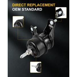 OCPTY 4PC Engine Motor & Transmission Mount Kit Compatible for 2004-2006 for Toyota for Sienna 3.3L 2WD # A62009 A4295 A4257 A4207