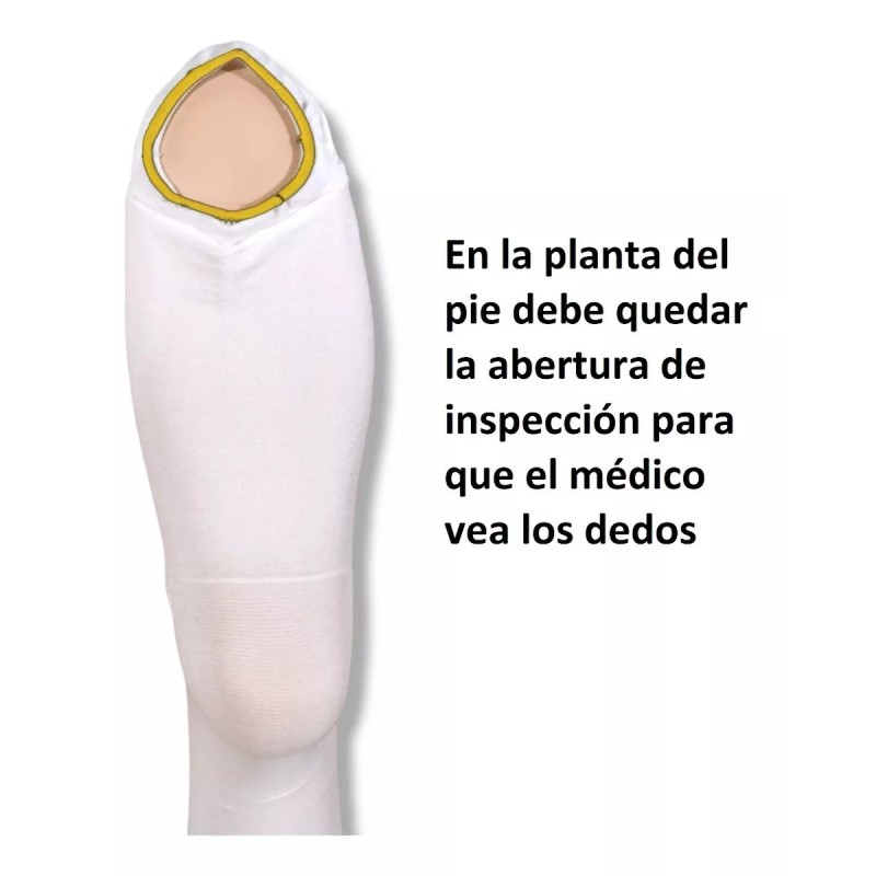 Media Antiembólica Ted Trombosis A La Rodilla R500 Prevaris