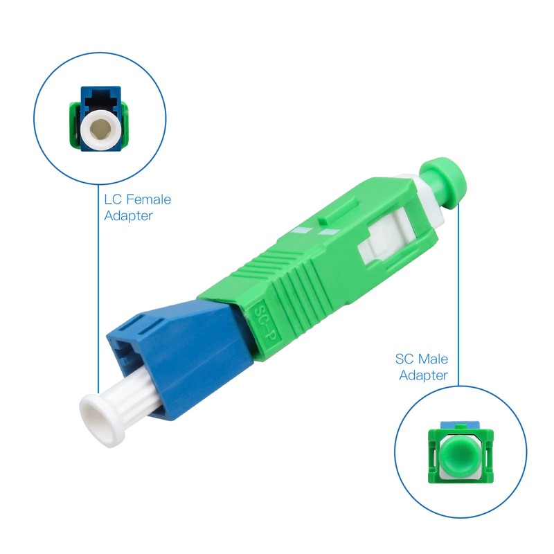 Duogalia SCAPC Male to LCUPC Female Singlemode Adapter Fiber Optic