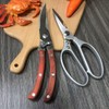 2 PCS Kitchen Scissors, Heavy Duty Sharp Kitchen Shears Set,