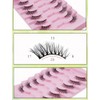 3D False Eyelashes Set, 7 Pairs Half Lashes, Natural Wispy