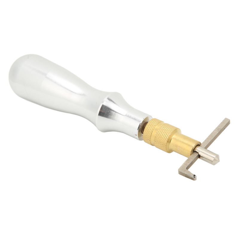 Leather Groover Professional Aluminum Handle Hand Made DIY Leather Craft