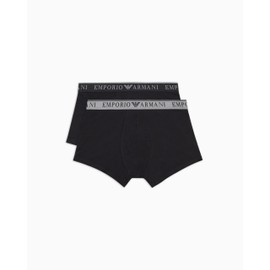 Emporio Armani Men's Swimming Trunks, black / black, L