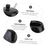 ABOOFAN Simple Ceramic Spice Jar with Lid and Spoon Practical