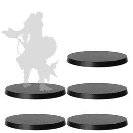 5pcs 100mm Round ABS Model Bases for Wargames Table Games MB11100-5