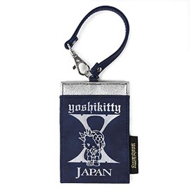 Takanami Create Pass Case yoshikitty Black [091632]