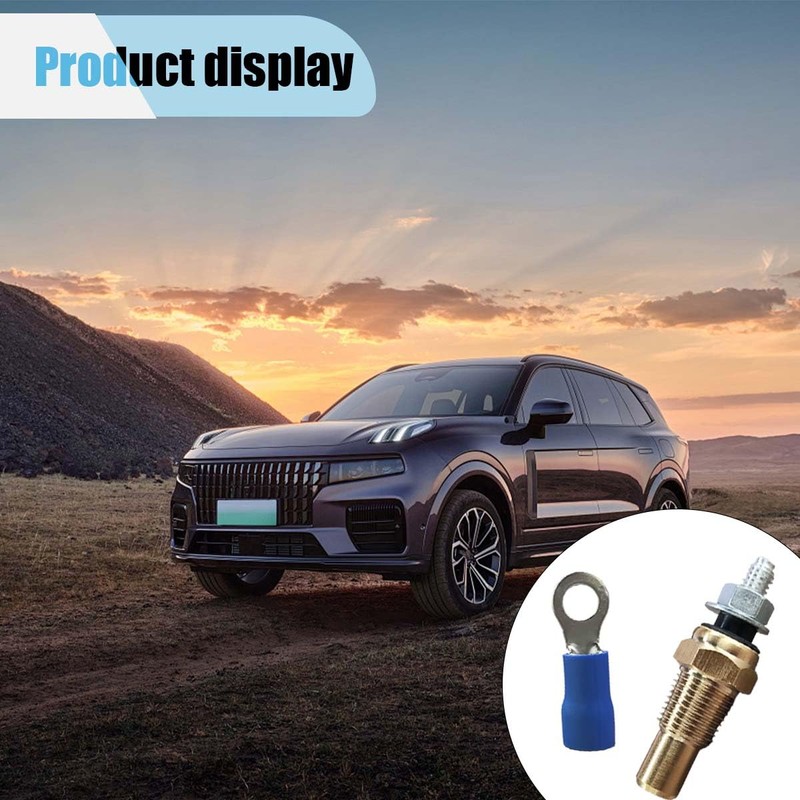 Universal Engine Coolant Temperature Sensor, 1/8 Npt Brass Water/Oil Temp
