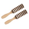 Men's Hair Brush, Bamboo Styling Comb with 9 Rows for
