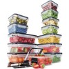 Chef's Path 28 Piece Airtight Food Storage Containers with Easy