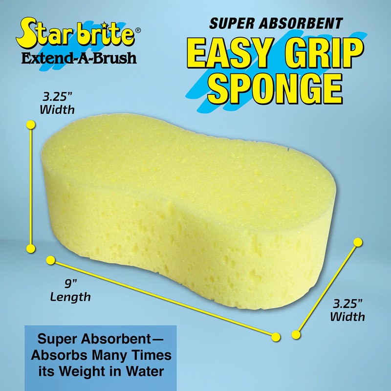 STAR BRITE Bone Shaped Sponge (040074P)
