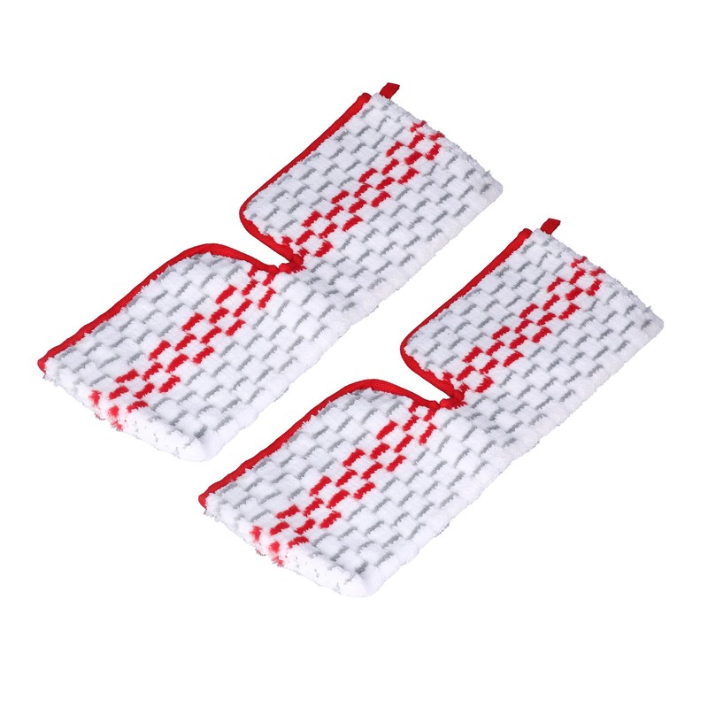 2PCS Microfiber Mop Cleaning Pad Mop Head Mopping Cleaning Cloth
