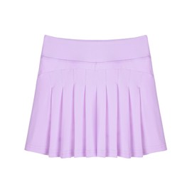 Zaclotre Girls Athletic Skirts with Pockets Elastic Running Sport Skirt Pleated Performance Golf Tennis Skorts 5-12 Years Purple