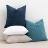 UGASA Soft Corduroy Pillow Covers Pack of 4 Boho Stripe