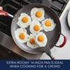 Rachael Ray 87631-T Cucina Hard Anodized Nonstick Skillet with Helper