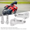 Handguard Clamp Metal Universal Motorcycle Hand Guard Mount Kit Motorbike