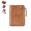 Multi-Functional RFID Blocking Waterproof Durable PU Leather Wallet - 2023